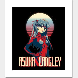 langley asuka Posters and Art